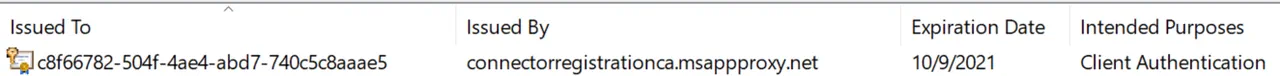 SSL certificate added to local certificate store