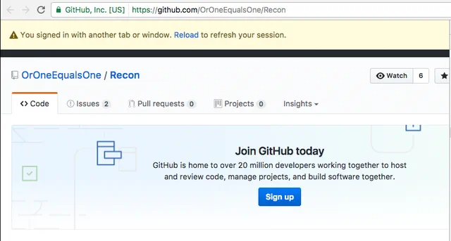 How GitHub login detection banner works